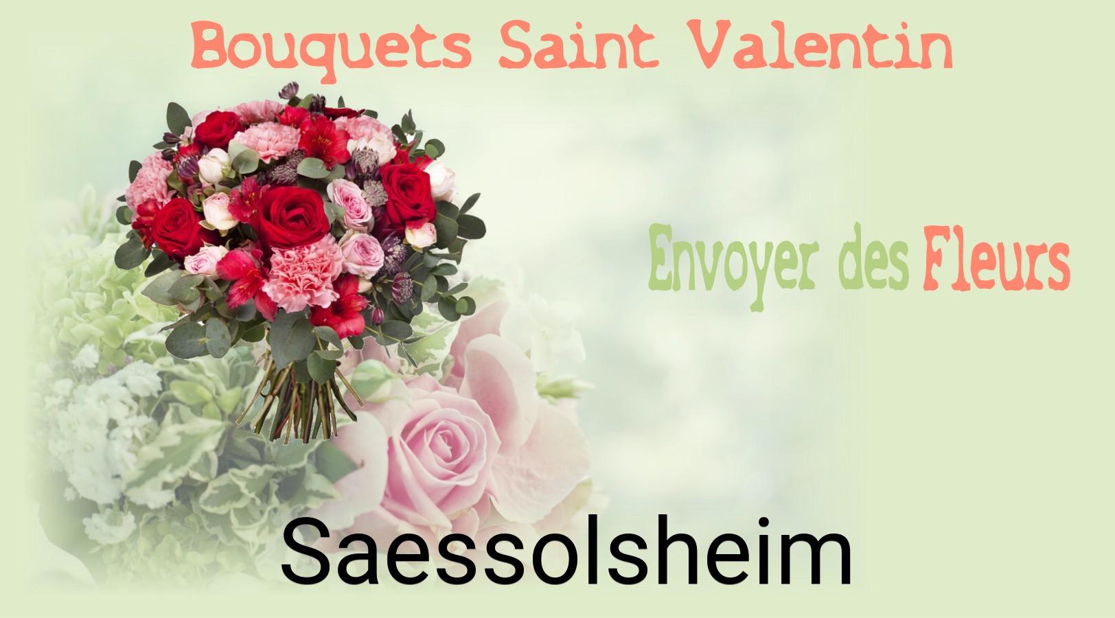 Roses de Saint-Valentin livrées à Saessolsheim